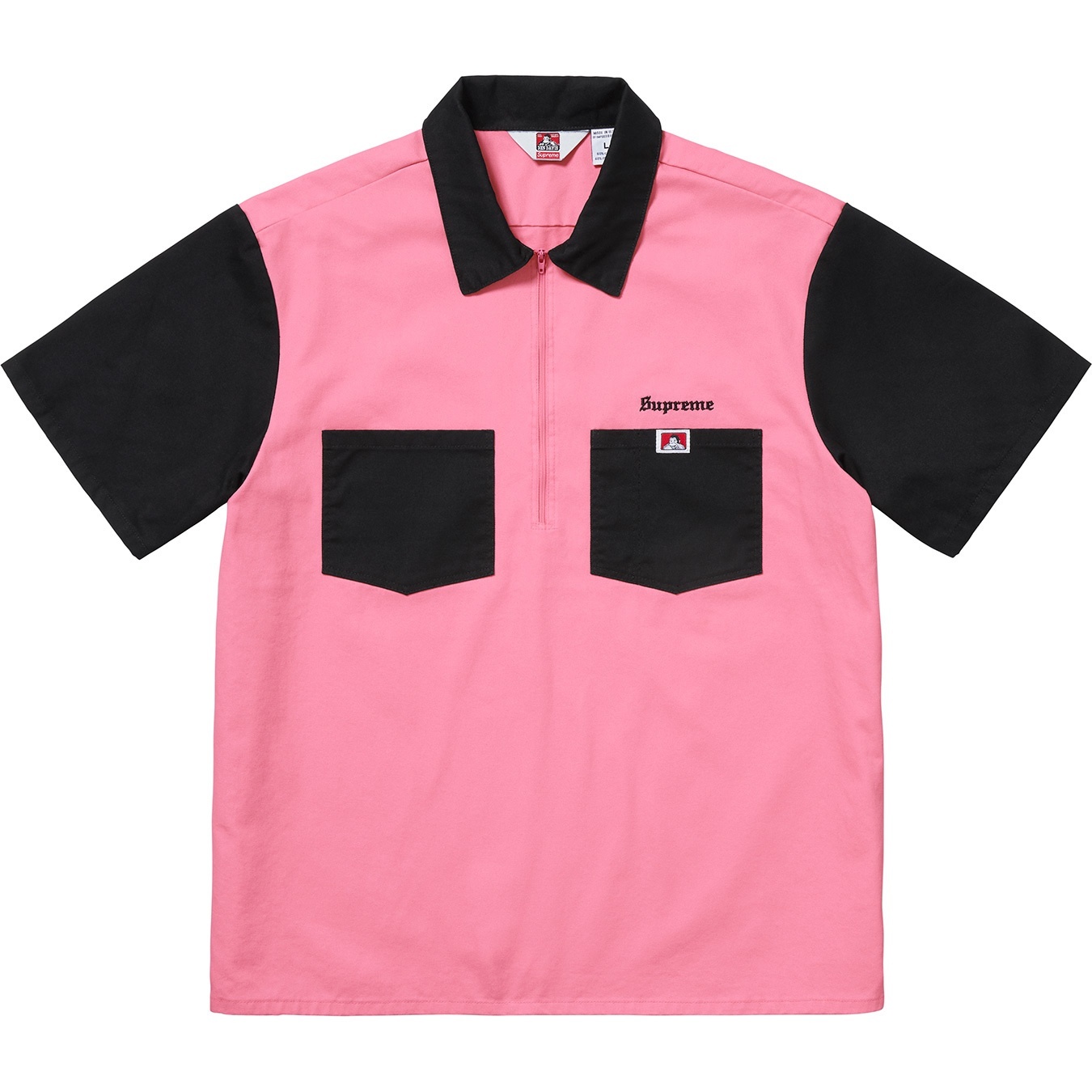 Supreme®/Ben Davis Half Zip Work Shirt view 3